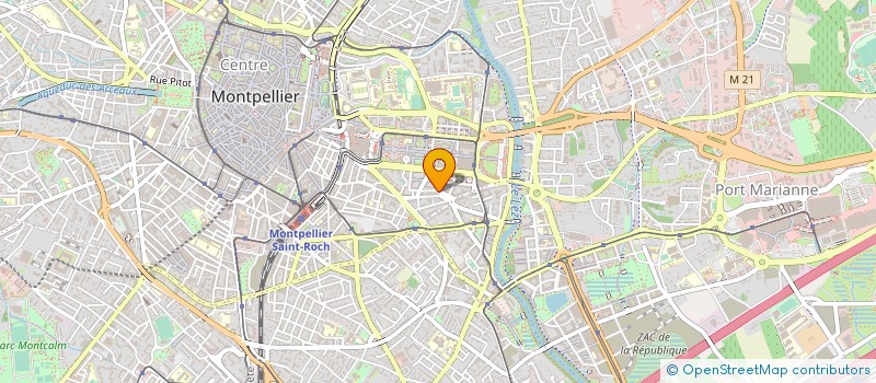 localisation de l'entreprise CB TRANSACTION à MONTPELLIER