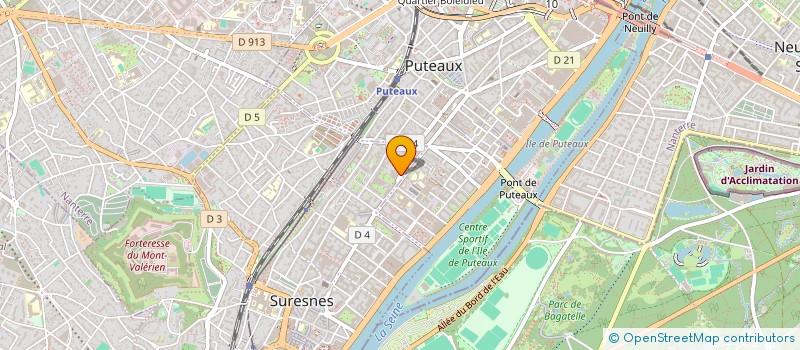 localisation de l'entreprise CB TRANSPORT à SURESNES