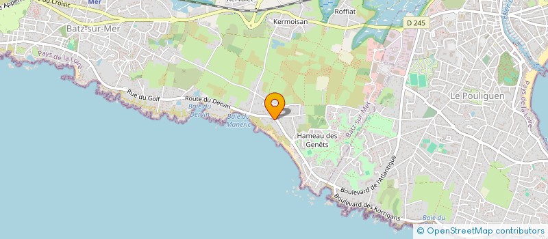 localisation de l'entreprise CB11DS  BATZ-SUR-MER