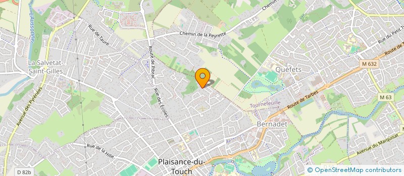 localisation de l'entreprise CB14REP  PLAISANCE-DU-TOUCH