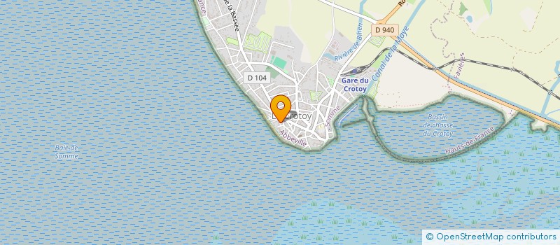 localisation de l'entreprise CB2H à LE CROTOY