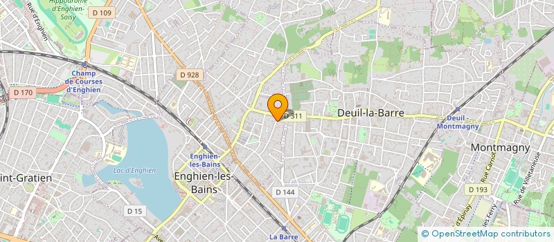 localisation de l'entreprise CB3-IMMO  MONTMORENCY