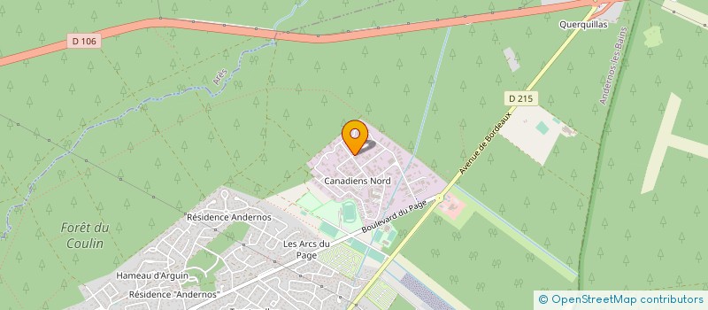 localisation de l'entreprise CB33  LANTON