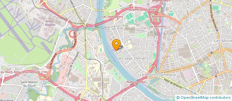 localisation de l'entreprise CB3M à TOULOUSE