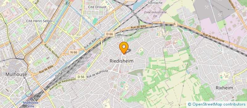 localisation de l'entreprise CB3S à RIEDISHEIM