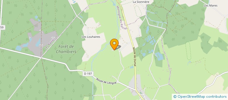 localisation de l'entreprise CB4  MONTIGNE-LES-RAIRIES