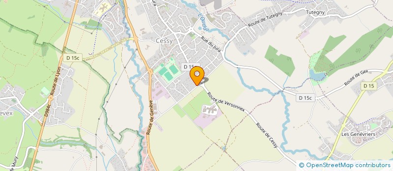 localisation de l'entreprise CB9 INVEST  CESSY