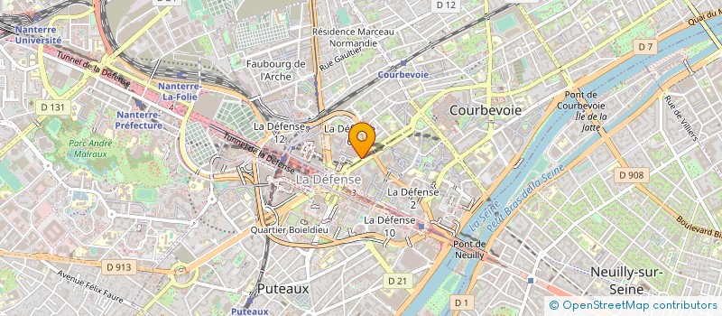 localisation de l'entreprise CBA à LEVALLOIS-PERRET
