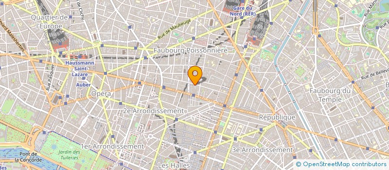 localisation de l'entreprise CBA(CONSTRUCTION BATIMENT AMENAGEMENT)  PARIS