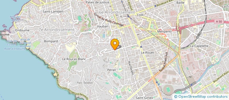 localisation de l'entreprise CBAL NITZAHONE  MARSEILLE
