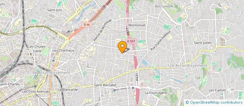 localisation de l'entreprise CBAMOP à MARSEILLE