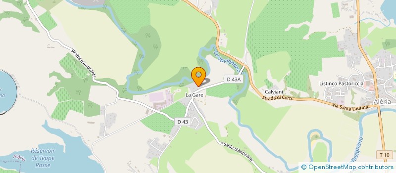 localisation de l'entreprise CBB à ALERIA