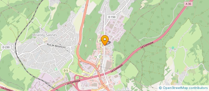 localisation de l'entreprise CBB-CUISINES ET BAINS BERTRAND à CHATILLON-LE-DUC