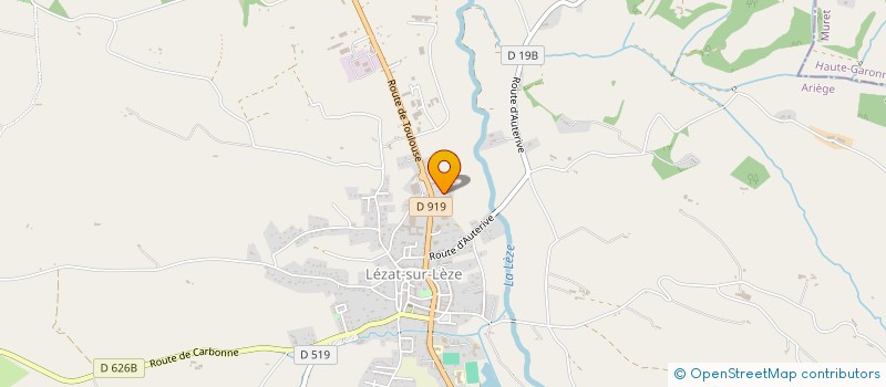 localisation de l'entreprise CBB DIGITAL à LEZAT-SUR-LEZE