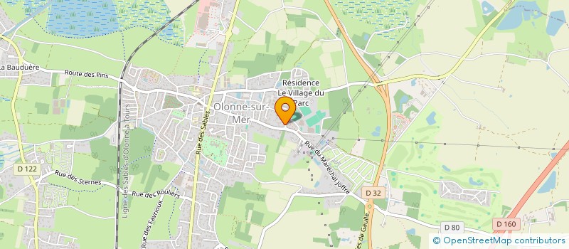 localisation de l'entreprise CBB INVESTISSEMENTS à LES SABLES D'OLONNE