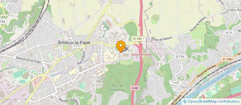 localisation de l'entreprise CBC à RILLIEUX-LA-PAPE