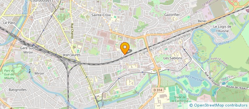 localisation de l'entreprise CBC  LE MANS