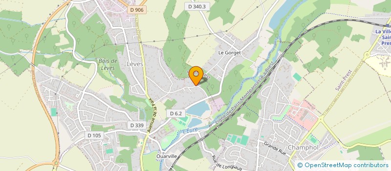 localisation de l'entreprise CBC à LEVES