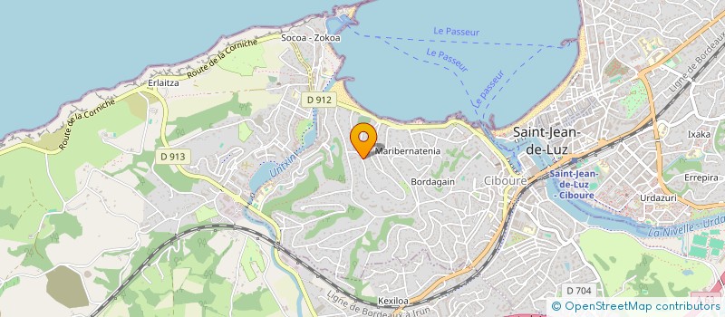 localisation de l'entreprise CBC  CIBOURE