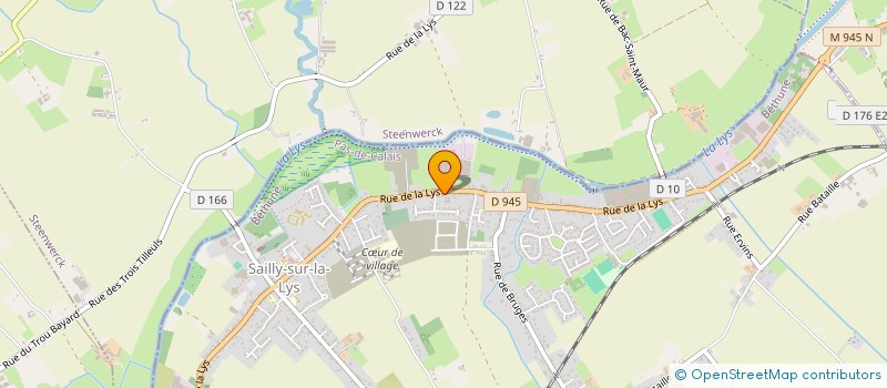 localisation de l'entreprise CBC  SAILLY-SUR-LA-LYS