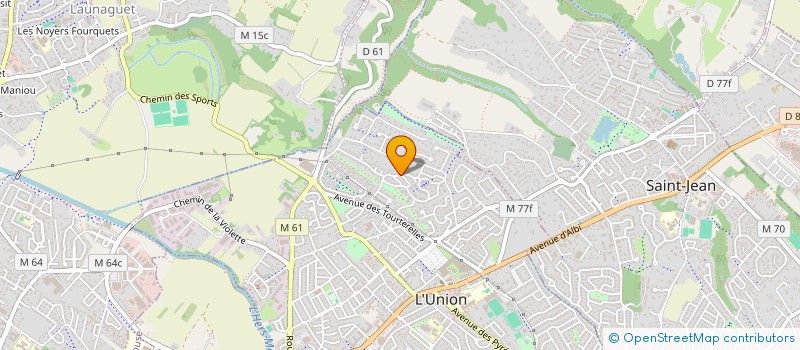 localisation de l'entreprise CBC à L'UNION