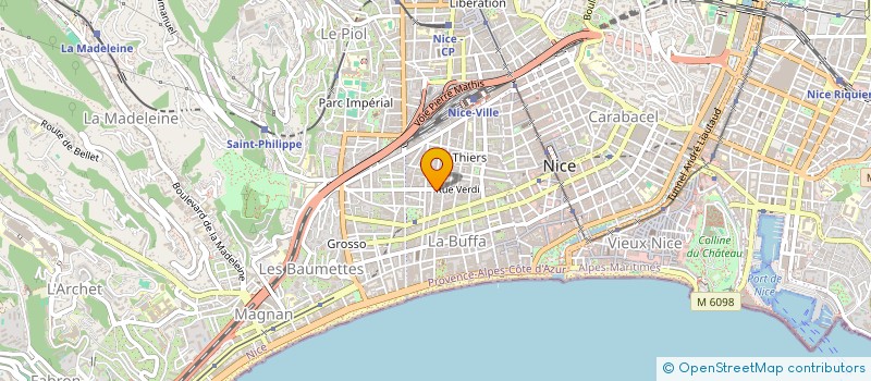 localisation de l'entreprise CBC à NICE