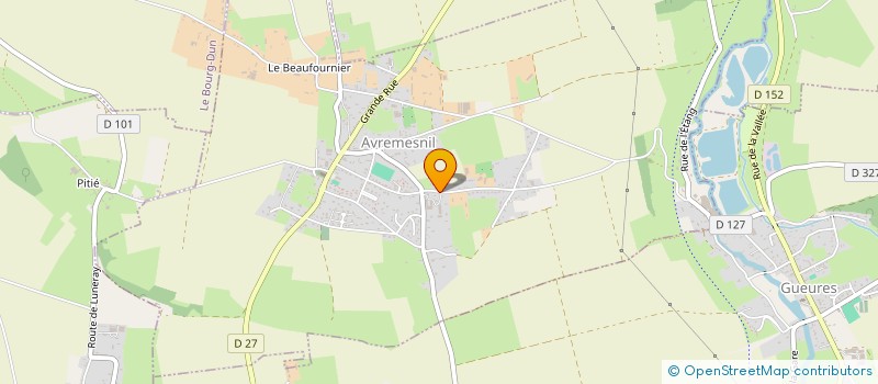 localisation de l'entreprise CBC  AVREMESNIL