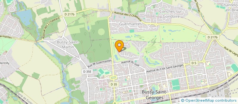 localisation de l'entreprise CBC AUTO  BUSSY-SAINT-GEORGES