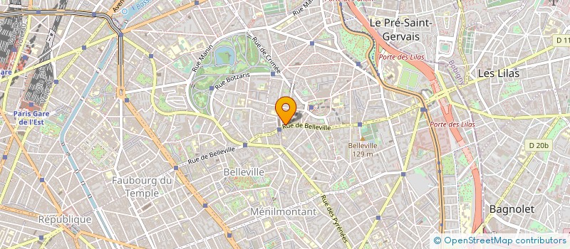 localisation de l'entreprise CBC CHROMAGE SARL à PARIS