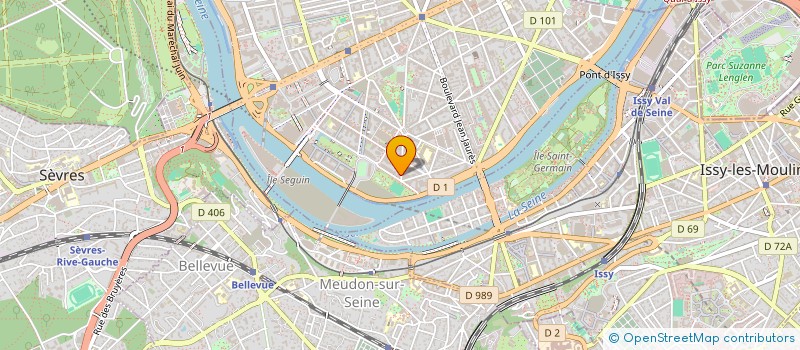 localisation de l'entreprise CBC HOLDING à BOULOGNE-BILLANCOURT