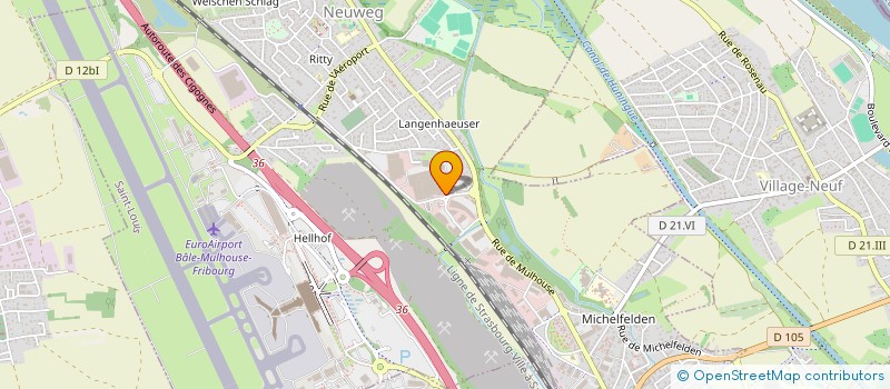 localisation de l'entreprise CBC INVEST  SAINT-LOUIS