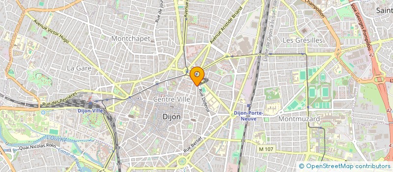 localisation de l'entreprise CBCD à DIJON