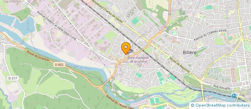 localisation de l'entreprise CBCH à LONS