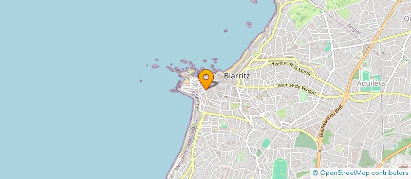 localisation de l'entreprise CBCH à BIARRITZ