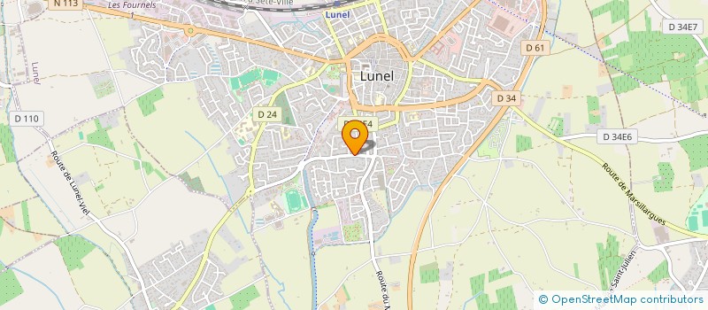 localisation de l'entreprise CBCP à LUNEL