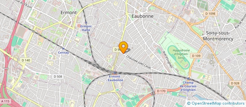 localisation de l'entreprise CBCP PASTEUR à EAUBONNE