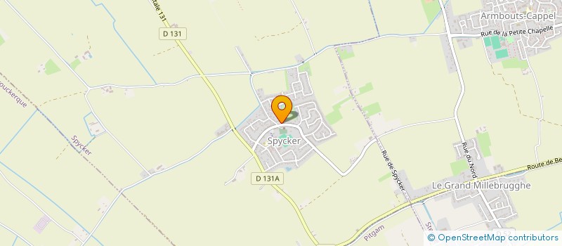 localisation de l'entreprise CBCR  SPYCKER