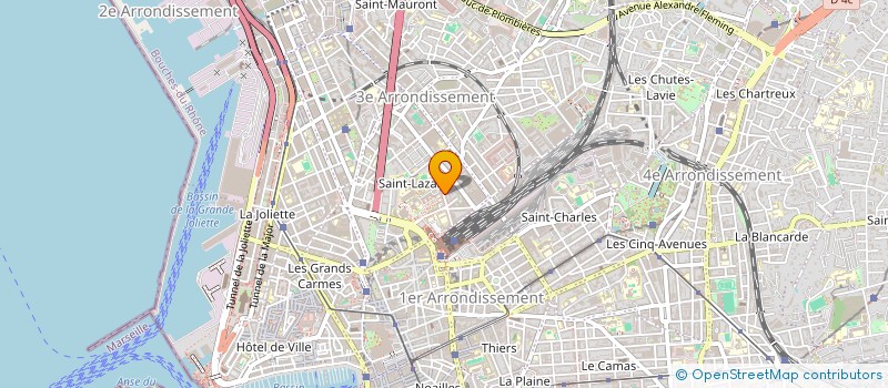localisation de l'entreprise CBD à MARSEILLE