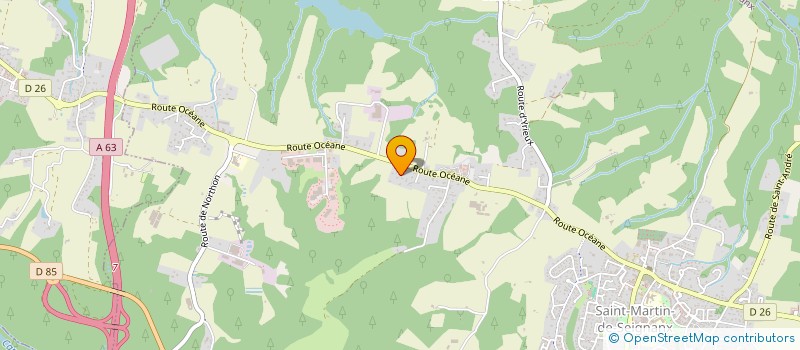 localisation de l'entreprise CBD CBS THE PIT  SAINT-MARTIN-DE-SEIGNANX