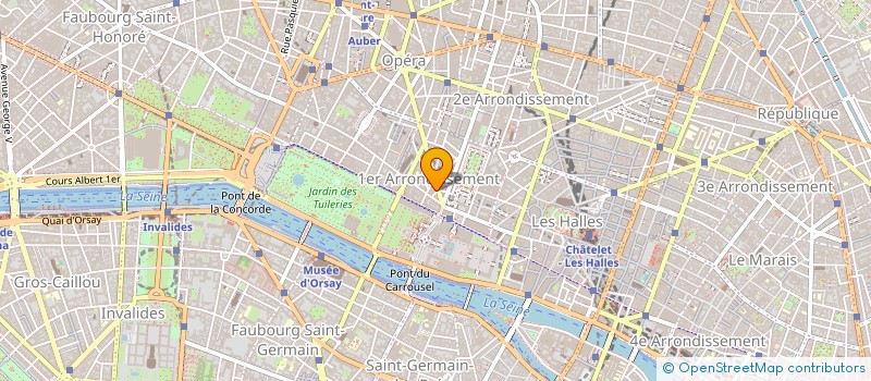 localisation de l'entreprise CBD DESIGN à PARIS