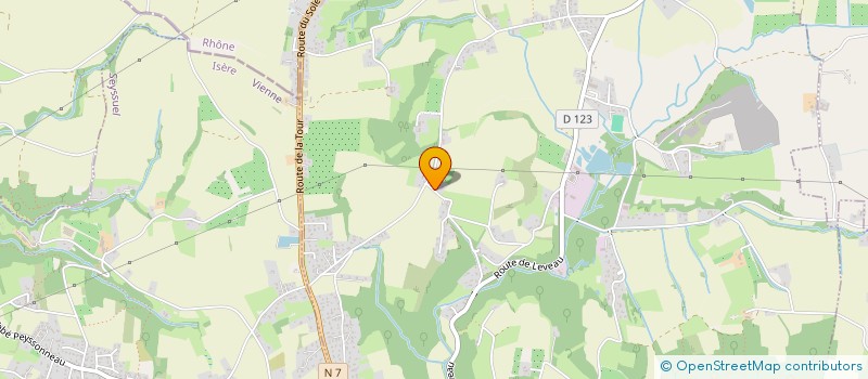 localisation de l'entreprise CBD2J  CHUZELLES