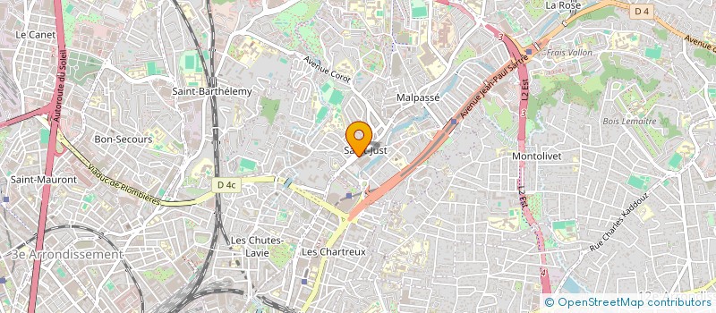 localisation de l'entreprise CBDA à MARSEILLE