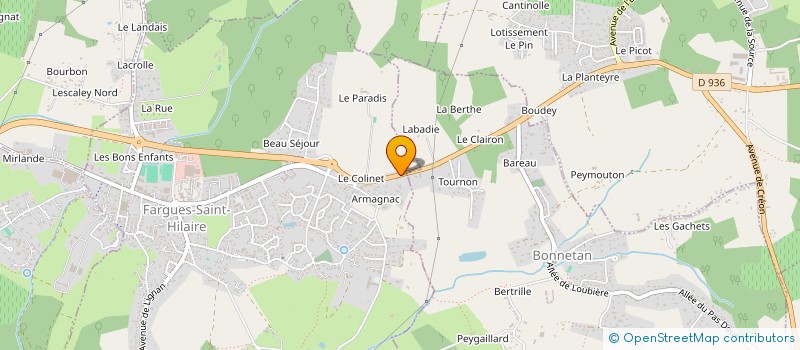 localisation de l'entreprise CBDP à CAMBLANES-ET-MEYNAC