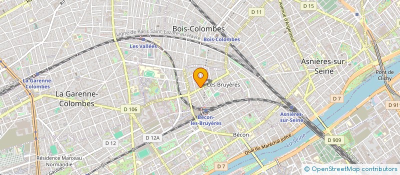 localisation de l'entreprise CBDS SARL à ASNIERES-SUR-SEINE