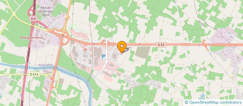 localisation de l'entreprise CBE  CLAIRA