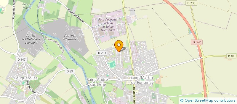 localisation de l'entreprise CBE ELEC  TOURVILLE-SUR-ODON