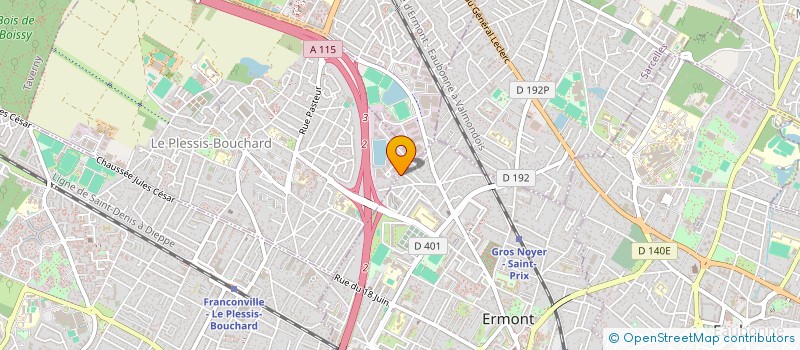 localisation de l'entreprise CBE HOLDING HERITAGE  ERMONT