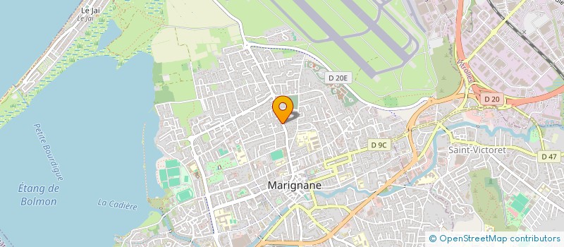 localisation de l'entreprise CBELEC à MARIGNANE