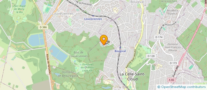 localisation de l'entreprise CBER PI  BOUGIVAL