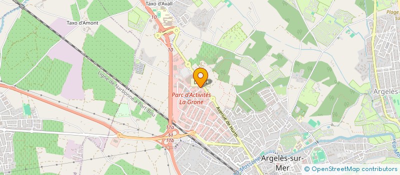 localisation de l'entreprise CBES  ARGELES-SUR-MER